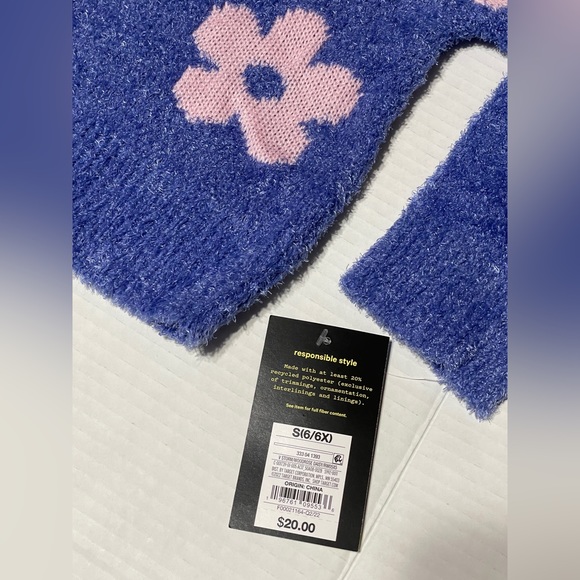 NWT Art Class Girl's Fuzzy Pullover Sweater - Purple NWT #ks03 - Picture 11 of 13